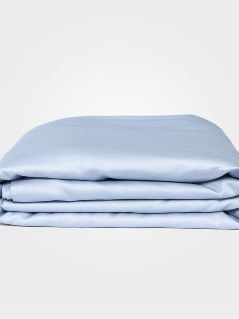 MOLECULE Powder Blue Tencel Lyocell Sateen Full/Queen Duvet Cover
